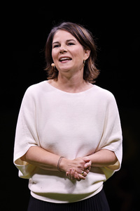 Bündnis 90/Die Grünen-Wahlkampfveranstaltung mit Annalena Baerbock in Köln