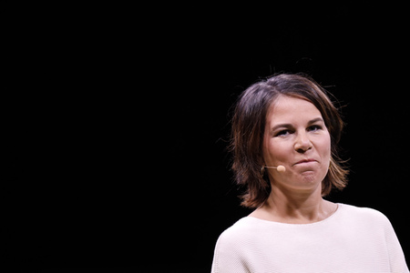 Bündnis 90/Die Grünen-Wahlkampfveranstaltung mit Annalena Baerbock in Köln