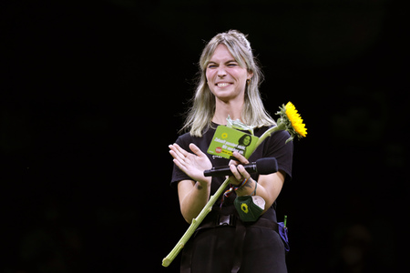 Bündnis 90/Die Grünen-Wahlkampfveranstaltung mit Annalena Baerbock in Köln