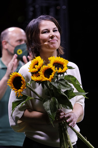 Bündnis 90/Die Grünen-Wahlkampfveranstaltung mit Annalena Baerbock in Köln