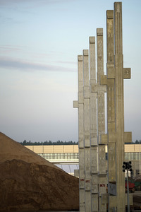 Baustelle der Tesla Gigafactory 4 in Grünheide
