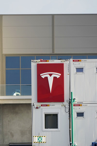 Baustelle der Tesla Gigafactory 4 in Grünheide