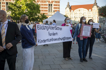 CDU-Wahlkampfveranstaltung mit Armin Laschet in Erfurt