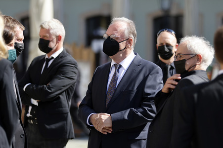 Trauerstaatsakt zu Ehren von Kurt Biedenkopf in Dresden