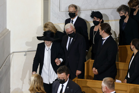 Trauerstaatsakt zu Ehren von Kurt Biedenkopf in Dresden