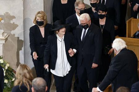 Trauerstaatsakt zu Ehren von Kurt Biedenkopf in Dresden