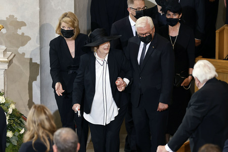 Trauerstaatsakt zu Ehren von Kurt Biedenkopf in Dresden