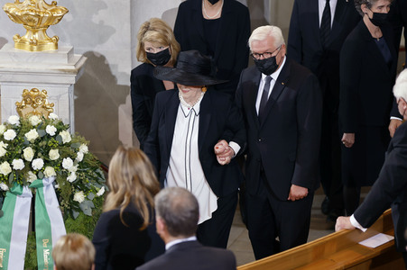 Trauerstaatsakt zu Ehren von Kurt Biedenkopf in Dresden