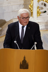 Trauerstaatsakt zu Ehren von Kurt Biedenkopf in Dresden