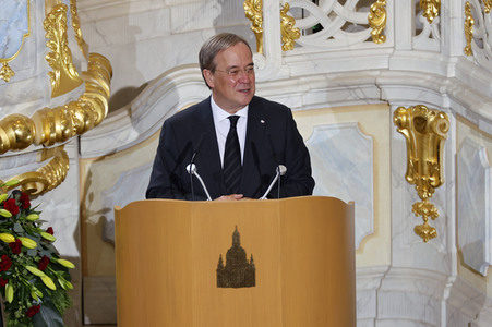 Trauerstaatsakt zu Ehren von Kurt Biedenkopf in Dresden