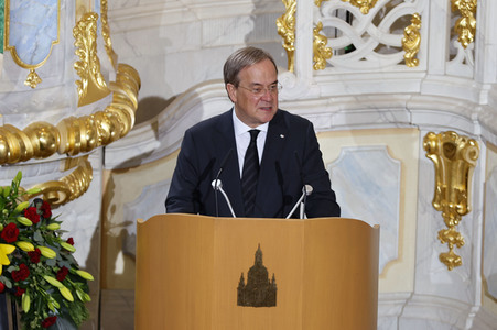 Trauerstaatsakt zu Ehren von Kurt Biedenkopf in Dresden