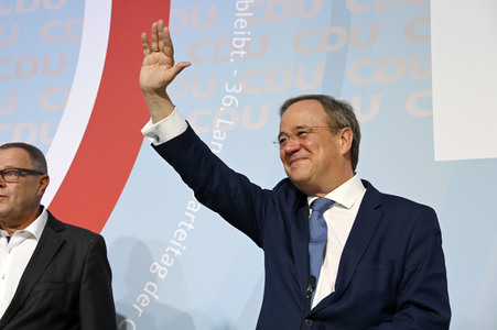 Armin Laschet beim 36. Parteitag der CDU Brandenburg in Potsdam