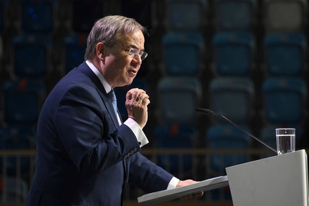 Armin Laschet beim 36. Parteitag der CDU Brandenburg in Potsdam