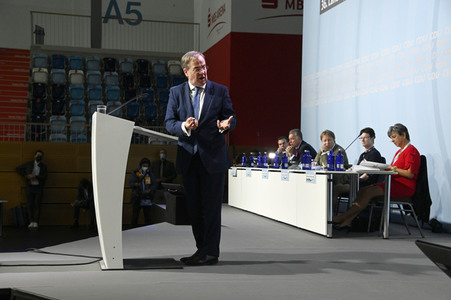 Armin Laschet beim 36. Parteitag der CDU Brandenburg in Potsdam