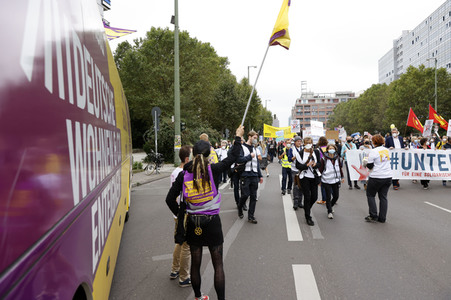 Unteilbar-Großdemonstration 'Für eine solidarische und gerechte Gesellschaft' in Berlin