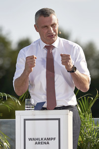 Wahlkampfarena der Jungen Union in Hannover