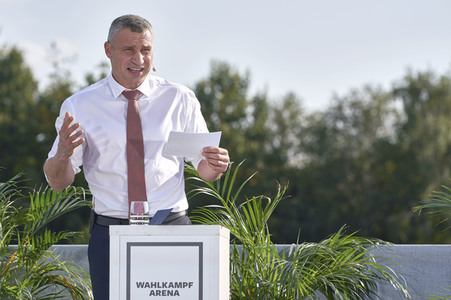 Wahlkampfarena der Jungen Union in Hannover