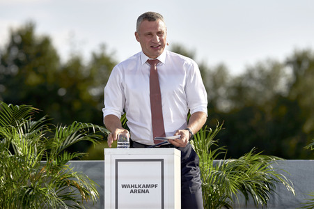 Wahlkampfarena der Jungen Union in Hannover