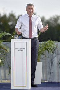 Wahlkampfarena der Jungen Union in Hannover