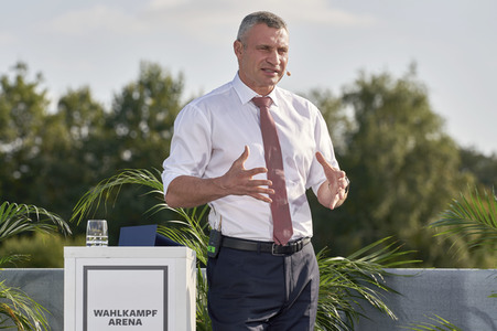 Wahlkampfarena der Jungen Union in Hannover