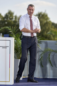 Wahlkampfarena der Jungen Union in Hannover