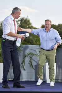 Wahlkampfarena der Jungen Union in Hannover