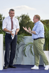 Wahlkampfarena der Jungen Union in Hannover