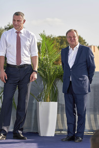 Wahlkampfarena der Jungen Union in Hannover