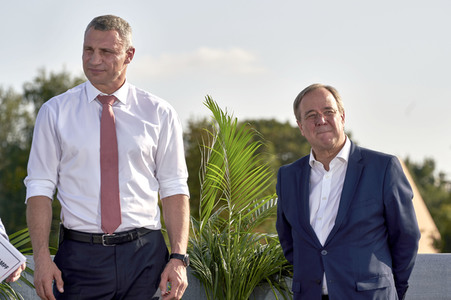 Wahlkampfarena der Jungen Union in Hannover