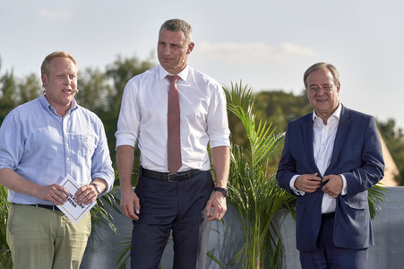 Wahlkampfarena der Jungen Union in Hannover