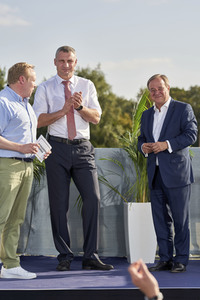 Wahlkampfarena der Jungen Union in Hannover