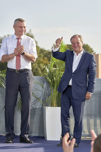 Wahlkampfarena der Jungen Union in Hannover