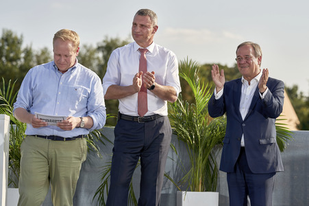 Wahlkampfarena der Jungen Union in Hannover