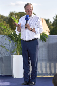 Wahlkampfarena der Jungen Union in Hannover