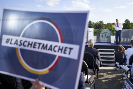 Wahlkampfarena der Jungen Union in Hannover