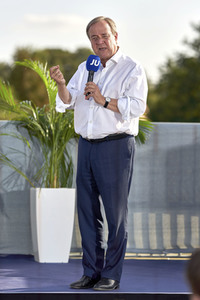 Wahlkampfarena der Jungen Union in Hannover