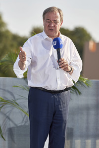 Wahlkampfarena der Jungen Union in Hannover