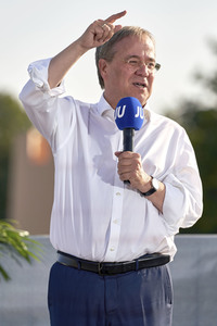 Wahlkampfarena der Jungen Union in Hannover