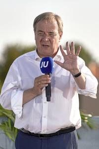 Wahlkampfarena der Jungen Union in Hannover