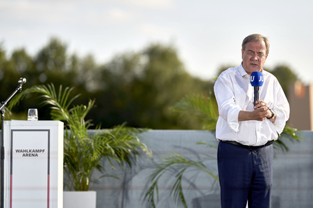 Wahlkampfarena der Jungen Union in Hannover