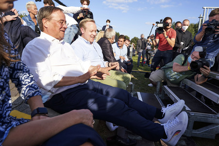 Wahlkampfarena der Jungen Union in Hannover