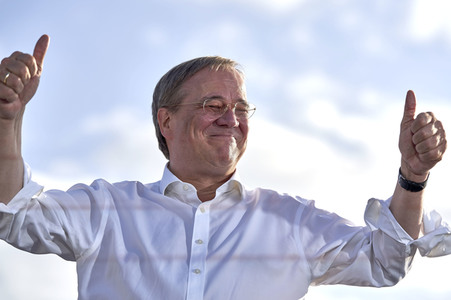 Wahlkampfarena der Jungen Union in Hannover