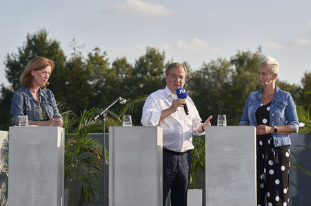 Wahlkampfarena der Jungen Union in Hannover