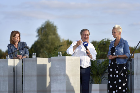 Wahlkampfarena der Jungen Union in Hannover