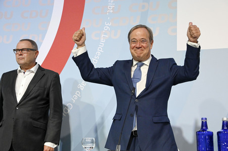 Armin Laschet beim 36. Parteitag der CDU Brandenburg in Potsdam