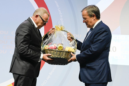 Armin Laschet beim 36. Parteitag der CDU Brandenburg in Potsdam