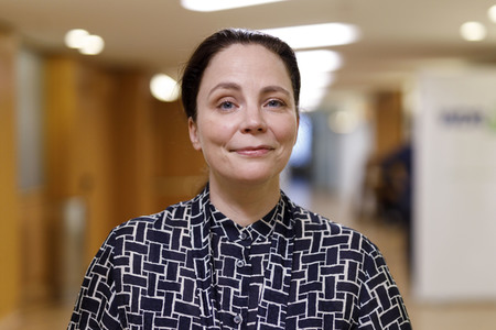 Thea Dorn auf der phil.cologne 2021 in Köln