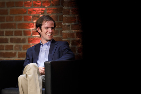 Sam Ginn und Hans Ulrich Gumbrecht auf der phil.cologne 2021 in Köln