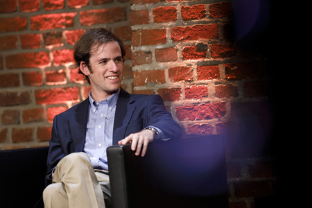 Sam Ginn und Hans Ulrich Gumbrecht auf der phil.cologne 2021 in Köln