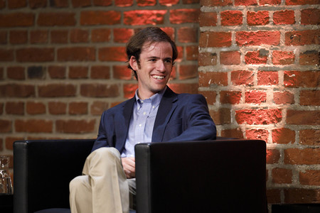 Sam Ginn und Hans Ulrich Gumbrecht auf der phil.cologne 2021 in Köln